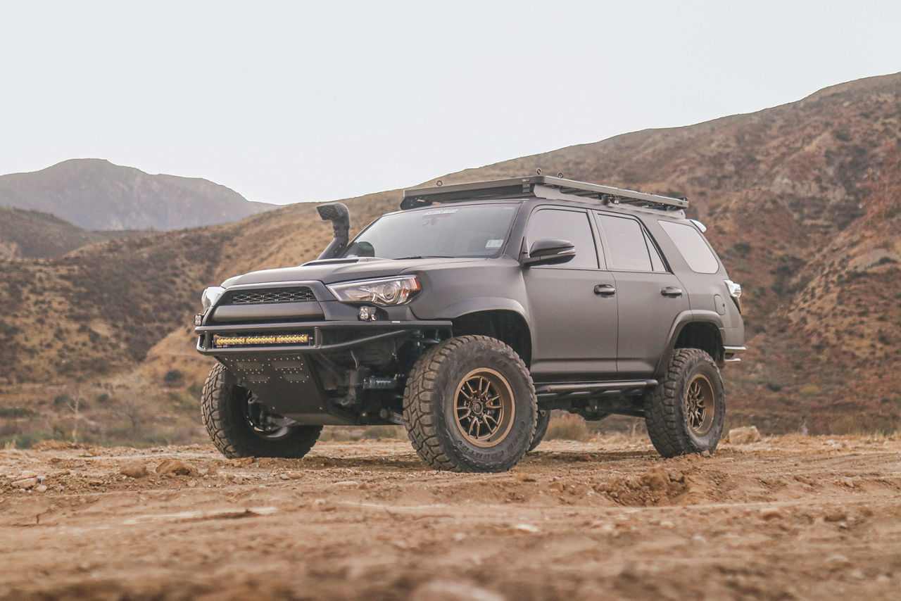 2019 Toyota 4Runner Fuel CLASH Bronze Wheel Pros